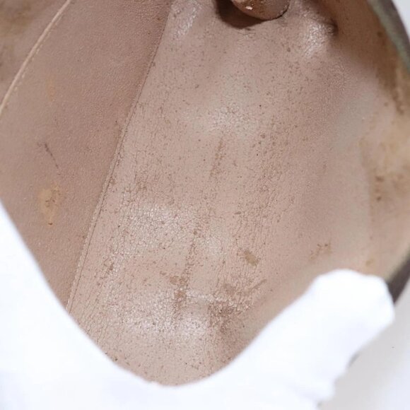 LOUIS VUITTON Monogram Trousse Demi Ronde Cosmetic Pouch M47520 LV Auth 109998 - Picture 12 of 14